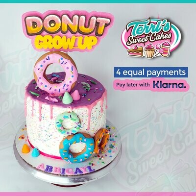 DoNut Grow Up Cake