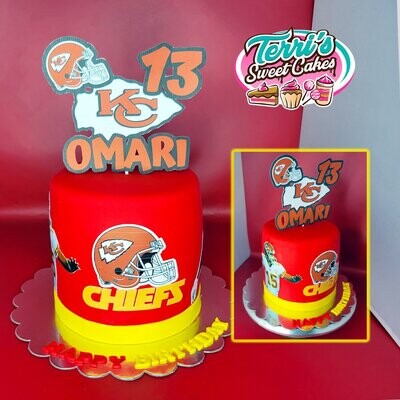 NFL Themed Cake