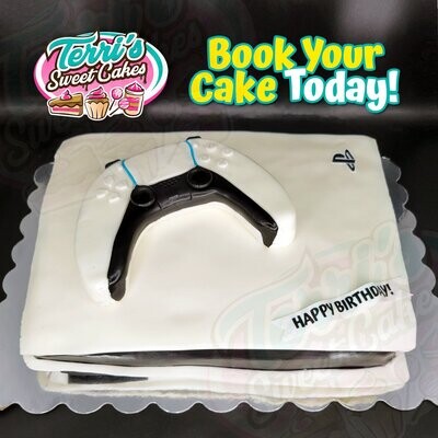 PS5 Birthday Cake