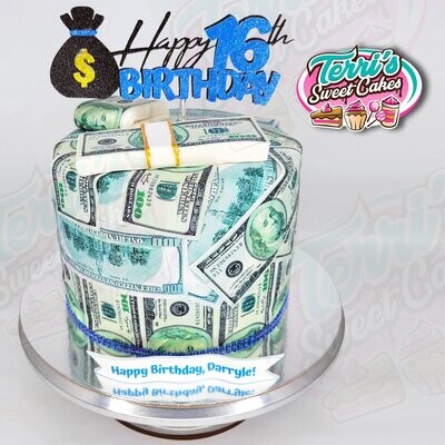 Money Stack Cake