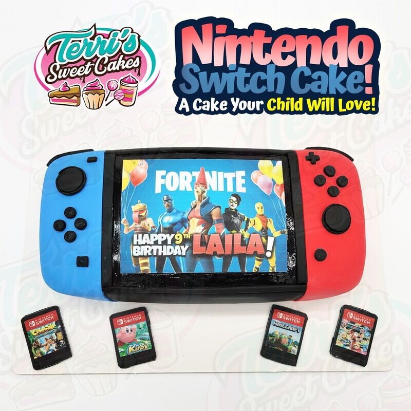 Nintendo Switch Cake