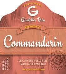 Ganstaller Commandarin - Lager-IPL (India Pale Lager) (SINGLE)