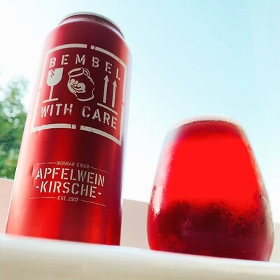 Bembel With Care Apfelwein Kirsch Cherry Cider  (16OZ CAN)