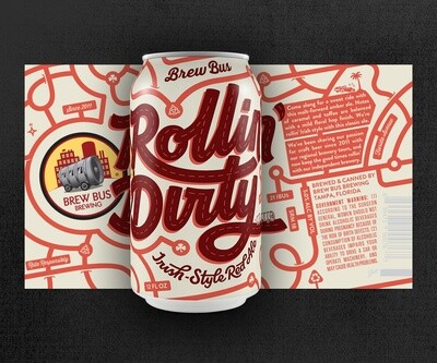 Brew Bus Brewing Rolling Dirty Amber Ale (12OZ CAN)