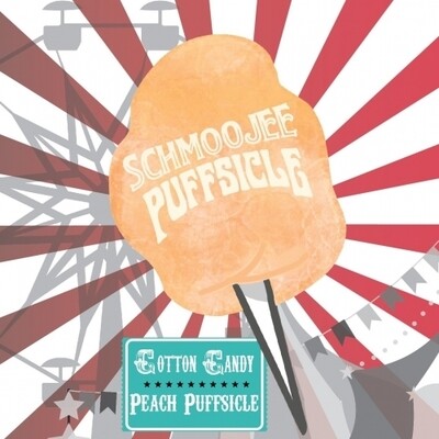 Imprint Beer Co. Schmoojee Peach Puffsicle Cotton Candy (4-PACK)