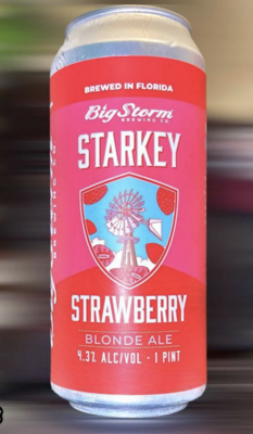 Big Storm Brewing Starkey Strawberry Blonde Ale (1/6 KEG)