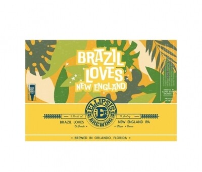 Ellipsis Brewing Brazil Loves NE IPA (1/6 KEG)