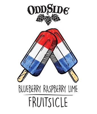 Odd Side Ales Blueberry Raspberry Lime Fruitsicle (1/4 KEG)