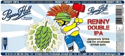 Pigeon Hill Brewing Renny DIPA (4-PACK)