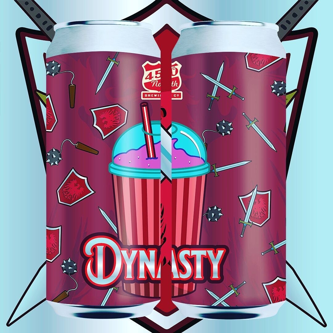 450 North Brewing Slushy XXL Dynasty Smoothie Sour (16OZ CAN)
