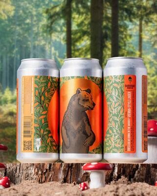 Tripping Animals Brewing Does A Bear Drink In The Woods Vienna Style Lager (16OZ CAN)