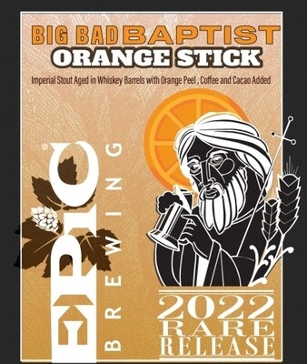 Epic Brewing Big Bad Baptist Orange Stick (SINGLE)