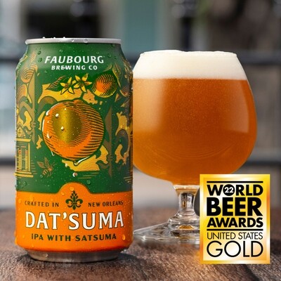 Faubourg Beer Dat Suma IPA (12OZ CAN) Faubourg Beer Dat Suma IPA (12OZ CAN)