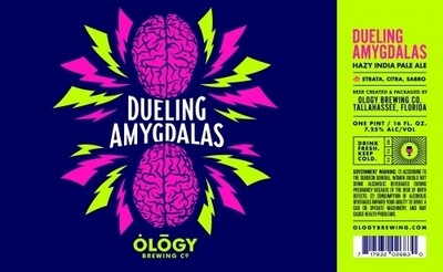 Ology Brewing Co Dueling Amygdalas Hazy IPA (16OZ CAN)