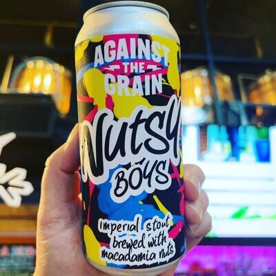 Against The Grain Nutsy Boys Macadamia Imperial Stout (16OZ CAN)