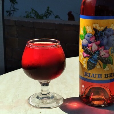 Cigar City Cider & Mead Blue Bee Blueberry Mead (375ML)