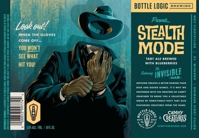 Bottle Logic Brewing Stealth Mode Sour Wheat Ale (16OZ CAN)