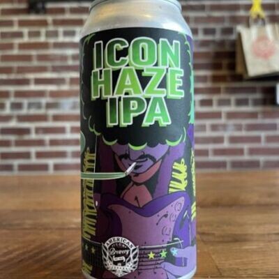 American Icon Brewery Icon Haze IPA (16OZ CAN) American Icon Brewery Icon Haze IPA (16OZ CAN)