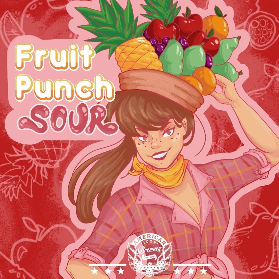 American Icon Brewery Fruit Punch Sour (16OZ CAN)
