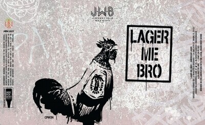 J Wakefield Brewing Lager Me Bro Light Lager