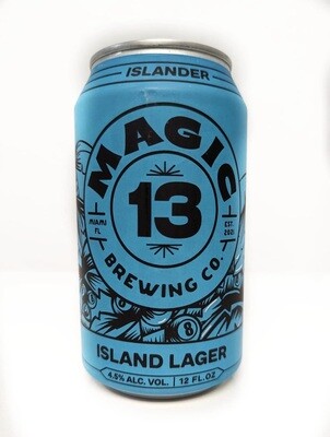 Magic 13 Brewing Islander American  Lager