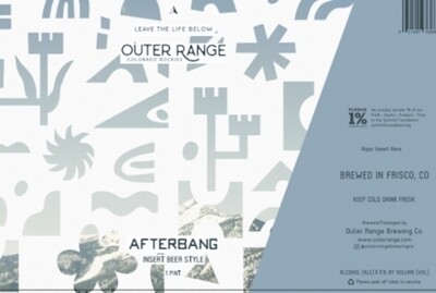 Outer Range Brewing Afterbang Pale Ale