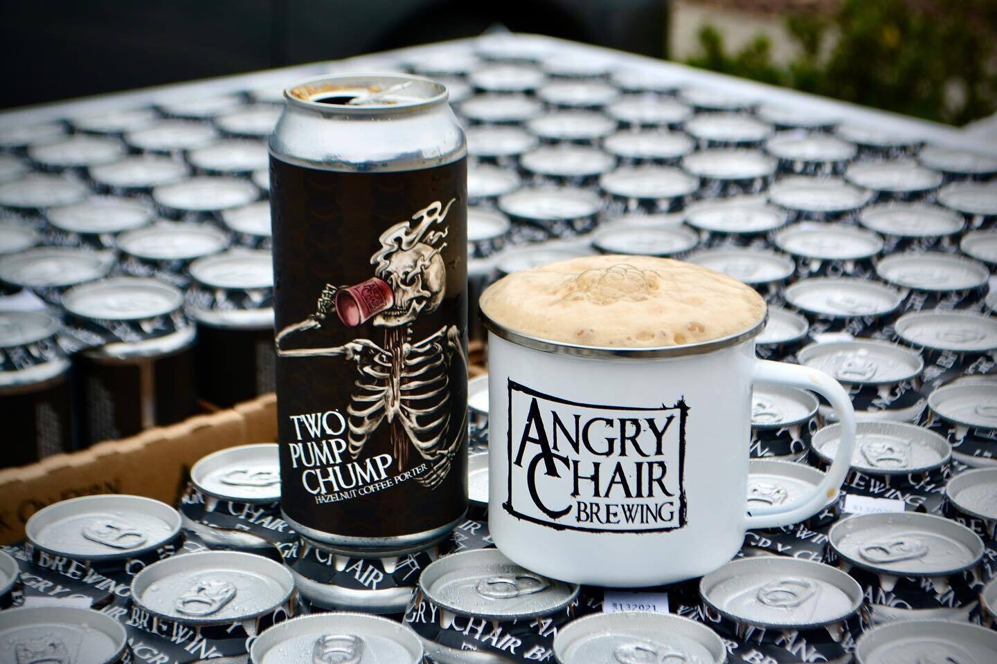 Angry Chair Brewing Two Pump Chump Hazelnut Coffee Porter