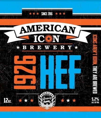 American Icon Brewery 1926 Hef
