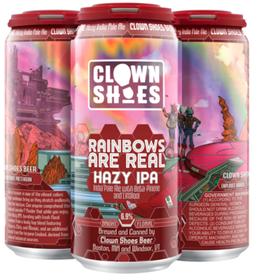 Clown Shoes Beer Rainbows Are Real Hazy IPA