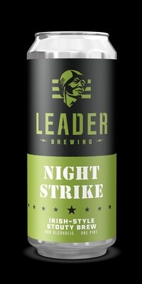 Leader Brewing Night Strike NA Irish Style Stout