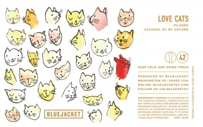 Bluejacket Love Cats 1/6 KEG