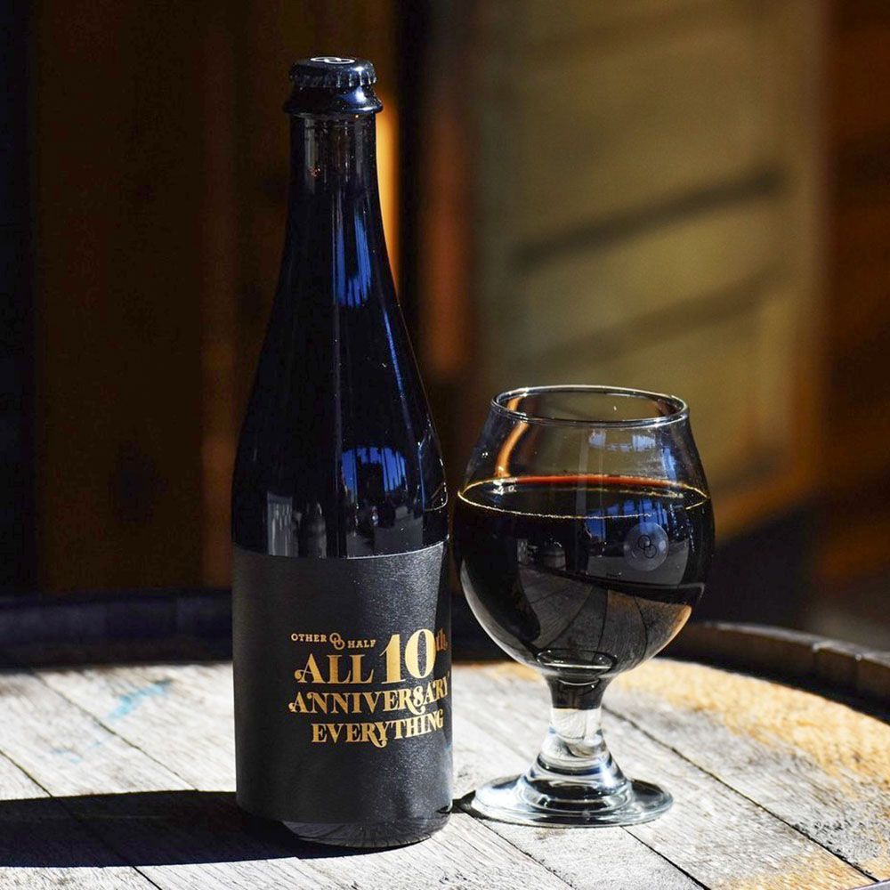 Other Half Bourbon Barrel Aged All 10th Anniversary Everything Stout 500mL Bottle