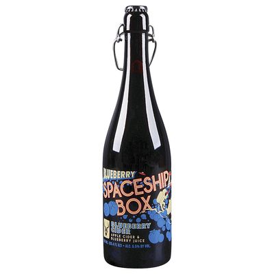 Superstition Meadery Blueberry Spaceship Box Hard Cider 750mL Bottle