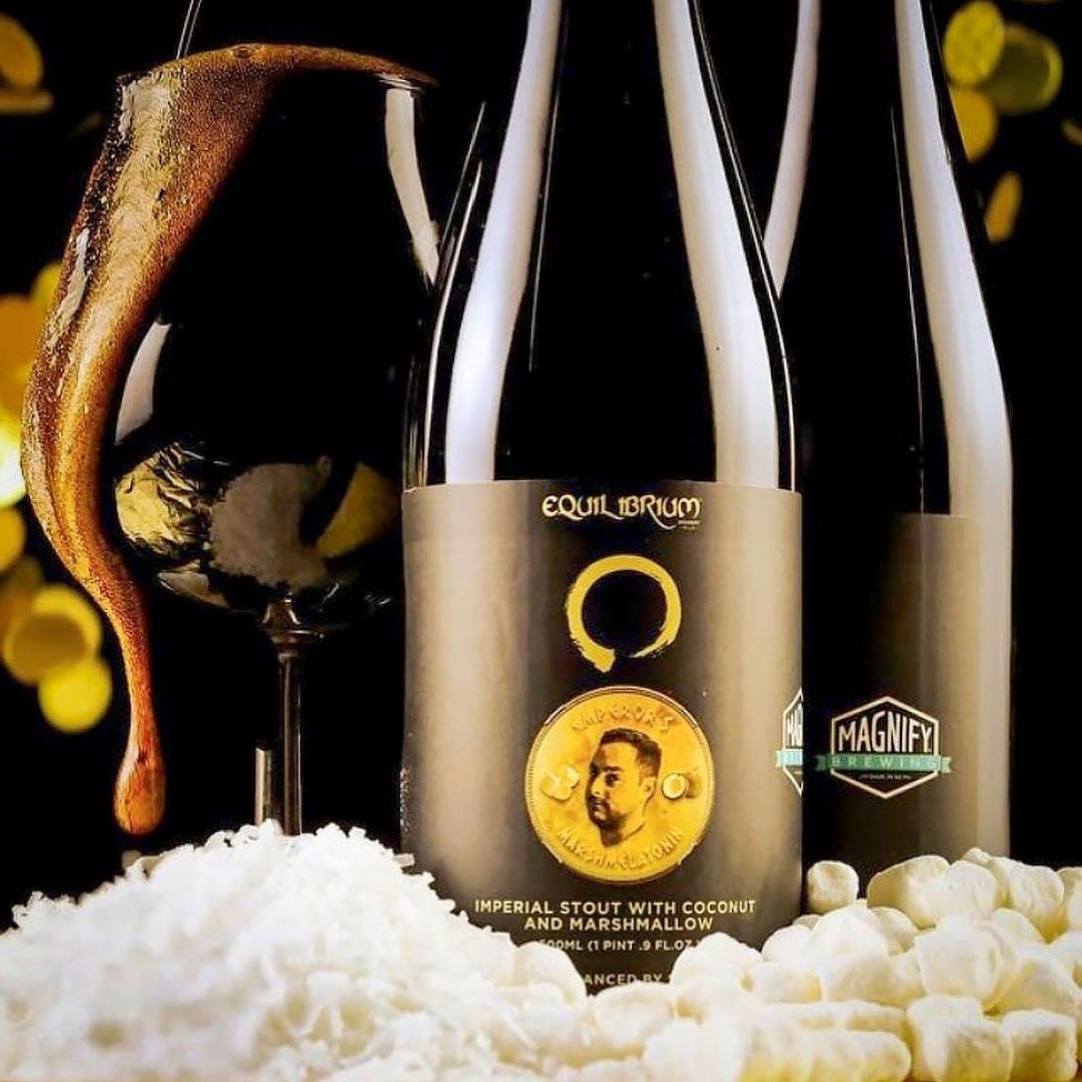 Equilibrium Emperor&#39;s Marshmelatonin Imperial Stout 500mL Bottle
