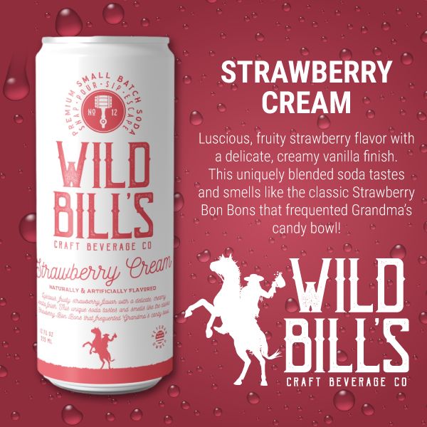 WILD BILLS SODA STRAWBERRY WILD BILLS SODA STRAWBERRY