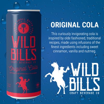 WILD BILLS SODA COLA