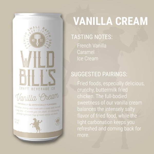 WILD BILLS SODA VANILLA WILD BILLS SODA VANILLA
