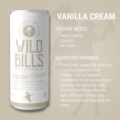 WILD BILLS SODA VANILLA