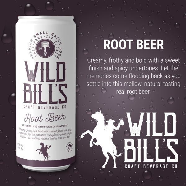 WILD BILLS SODA ROOT BEER