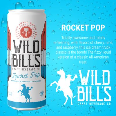 WILD BILLS SODA ROCKET POP