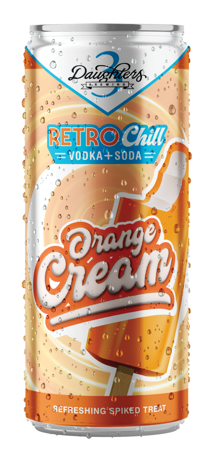 3 Daughters Orange Creamsicle Vodka Soda