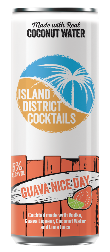 ISLAND DISTRICT VODKA CW GUAVA LIME