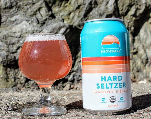 HIGHBALL SELTZER GRAPEFRUIT HIBISCUS