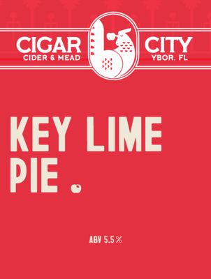 Cigar City Cider Homemade Key Lime Pie Cider