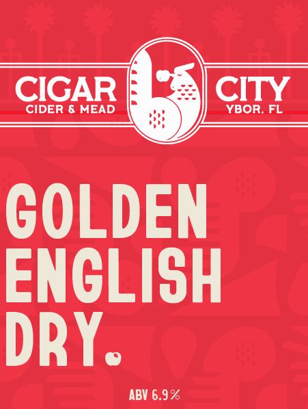 Cigar City Cider Golden English Dry Cider
