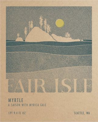 Fair Isle Myrtle Foraged Saison