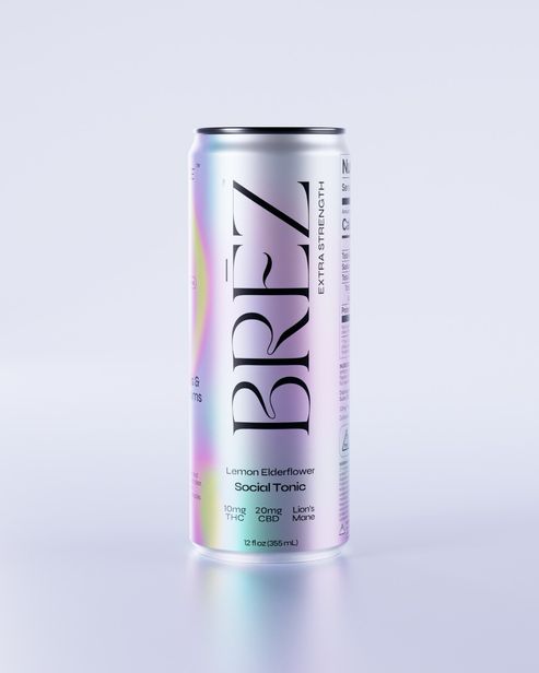 Brez Cannabis &amp; Mushroom Social Tonic 10mg THC