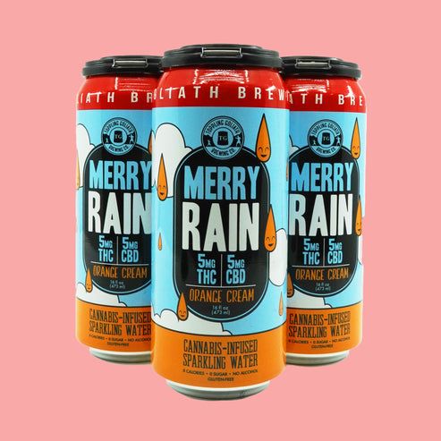Toppling Goliath Merry Rain Orange Cream 10mg THC