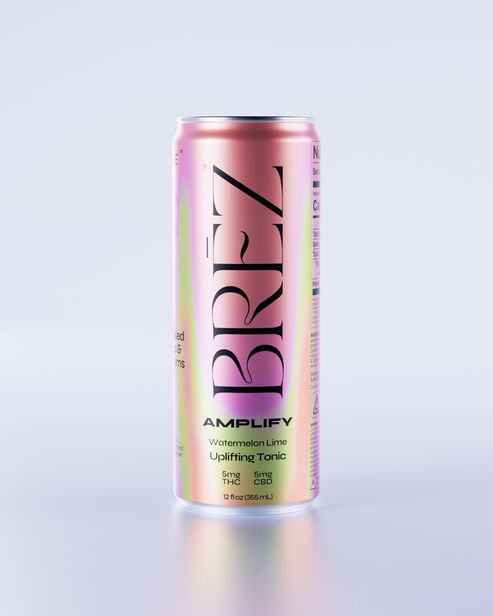 Brez &#39;Amplify&#39; Watermelon Lime 5mg THC