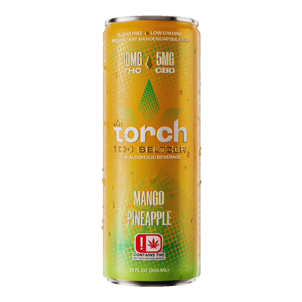 Torch Mango Pineapple Seltzer 10mg THC